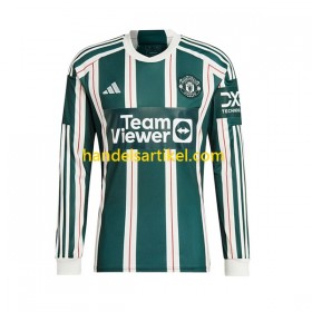 Manchester United Auswärts Trikotsatz 2023/24 Langarm